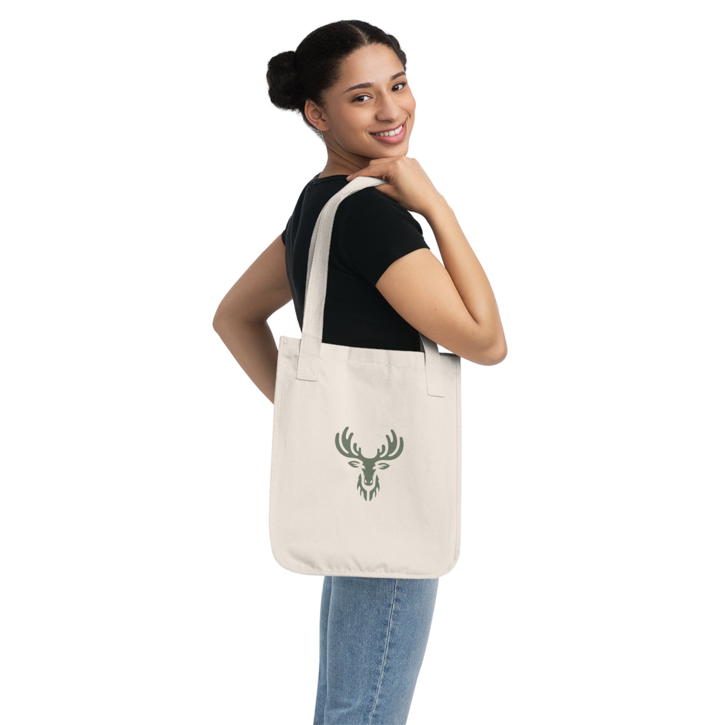 LM Signature Organic Canvas Tote Bag